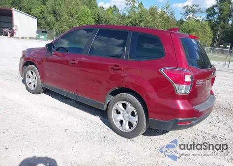 2017 Subaru Forester 2.5I z USA, uszkodzony, nr VIN JF2SJAAC1HG454119